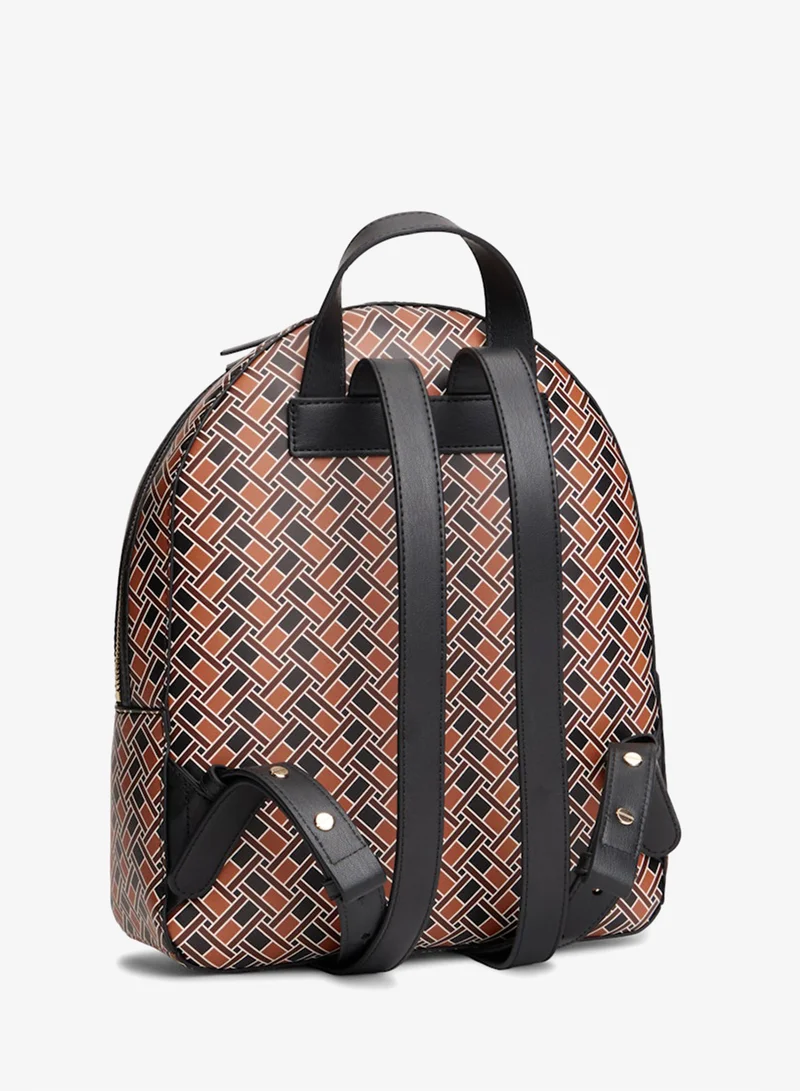 TOMMY HILFIGER  Flag Print Dome Backpack for Women | Best Price UAE